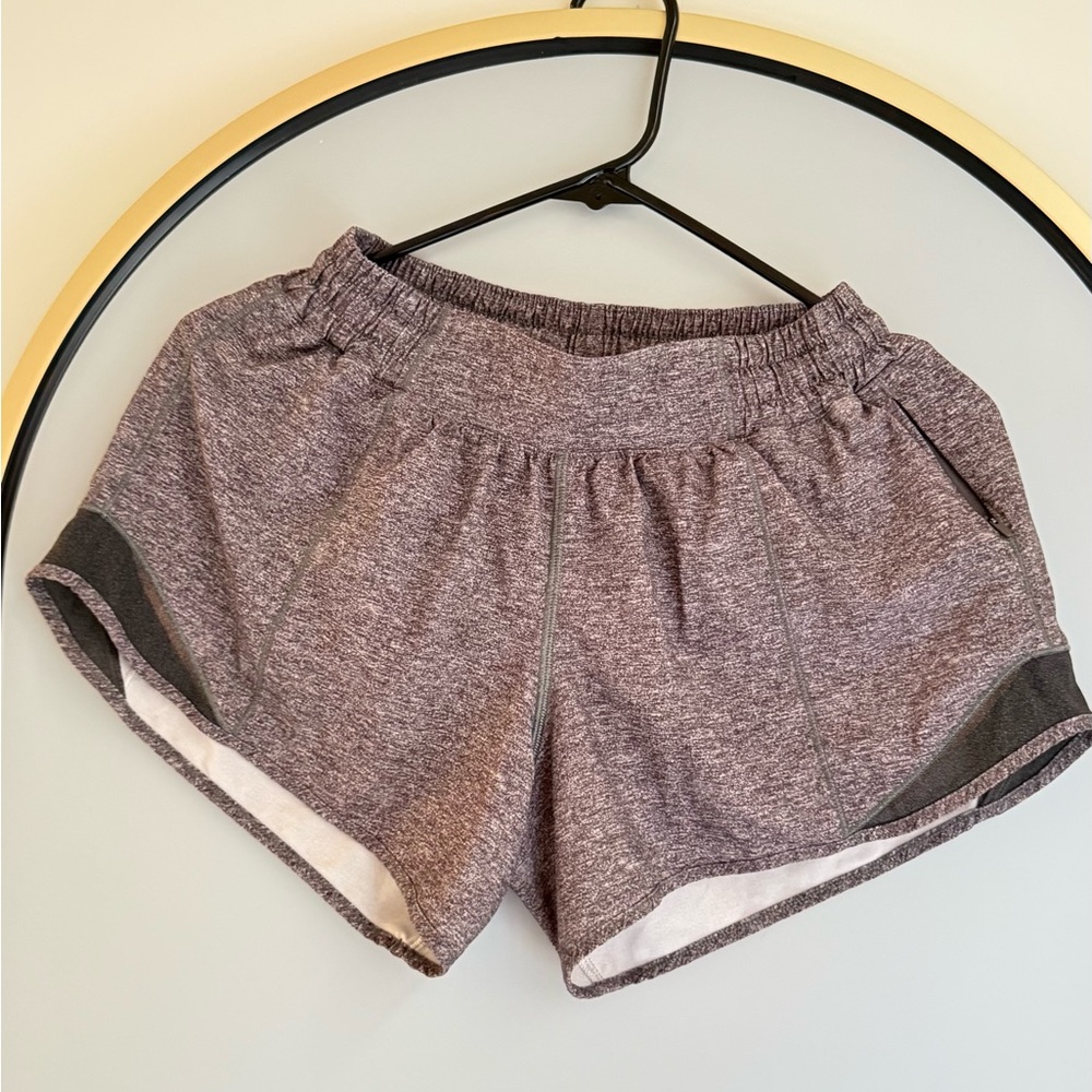 Lululemon Heather Gray Women's Athletic Shorts